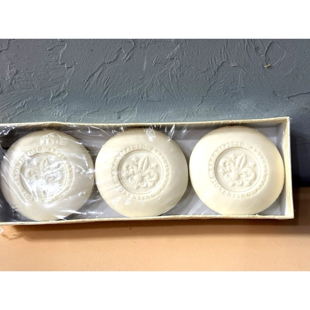 3 Saponificio Artigianale Fiorentino Citta d' Italia‎ Firenze Soap Bars NEW